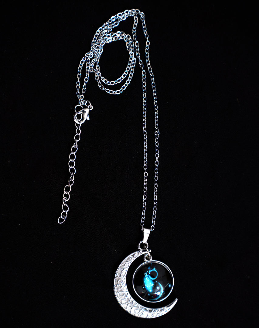 AQUARIUS Moon Pendant