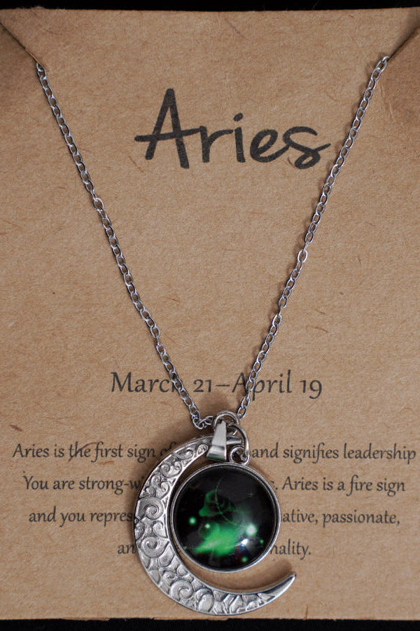 ARIES Moon Pendant