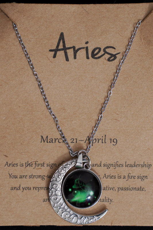 ARIES Moon Pendant