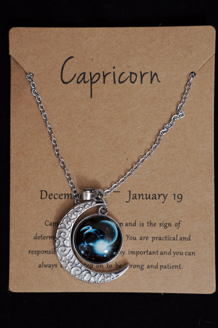 CAPRICORN Moon Pendant