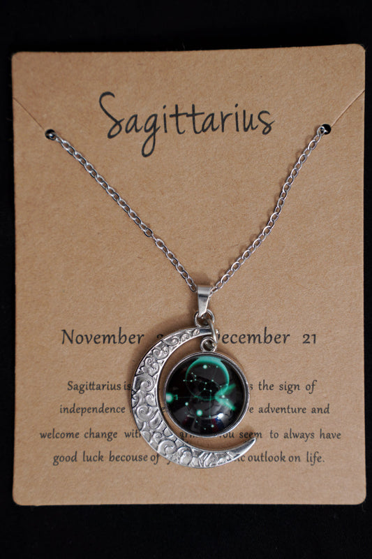 SAGITTARIUS Moon Pendant