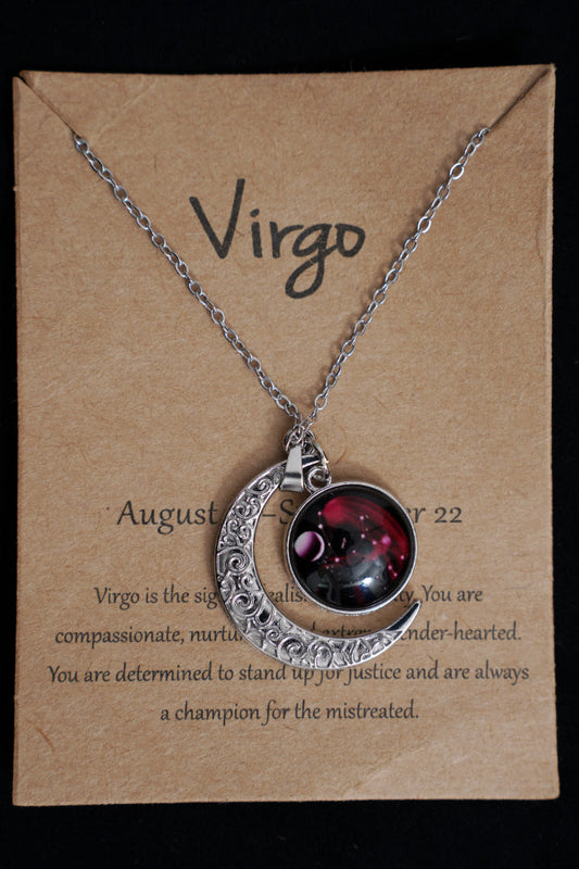 VIRGO Moon Pendant